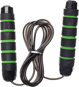 Adjustable Large Foam Jump Rope-Green